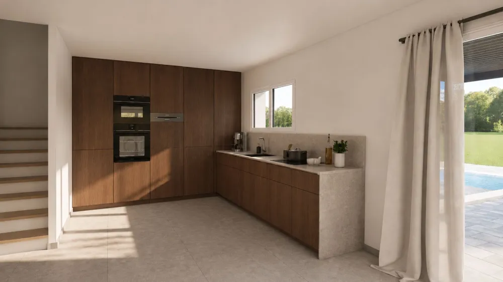 Image du modèle de maison Cuisine HARMONIE