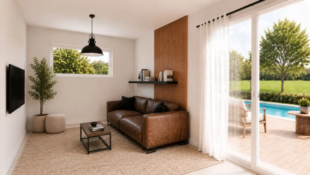 Image du modèle de maison COTON LINEA S Salon