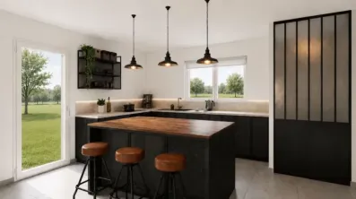 Image du modèle de maison COTON LINEA S Cuisine
