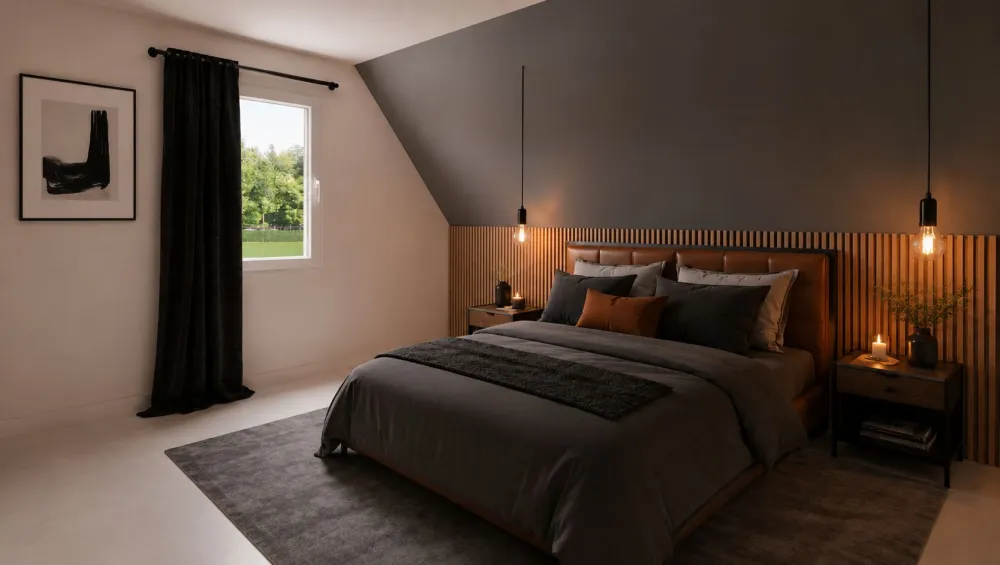 Image du modèle de maison COTON LINEA S Chambre