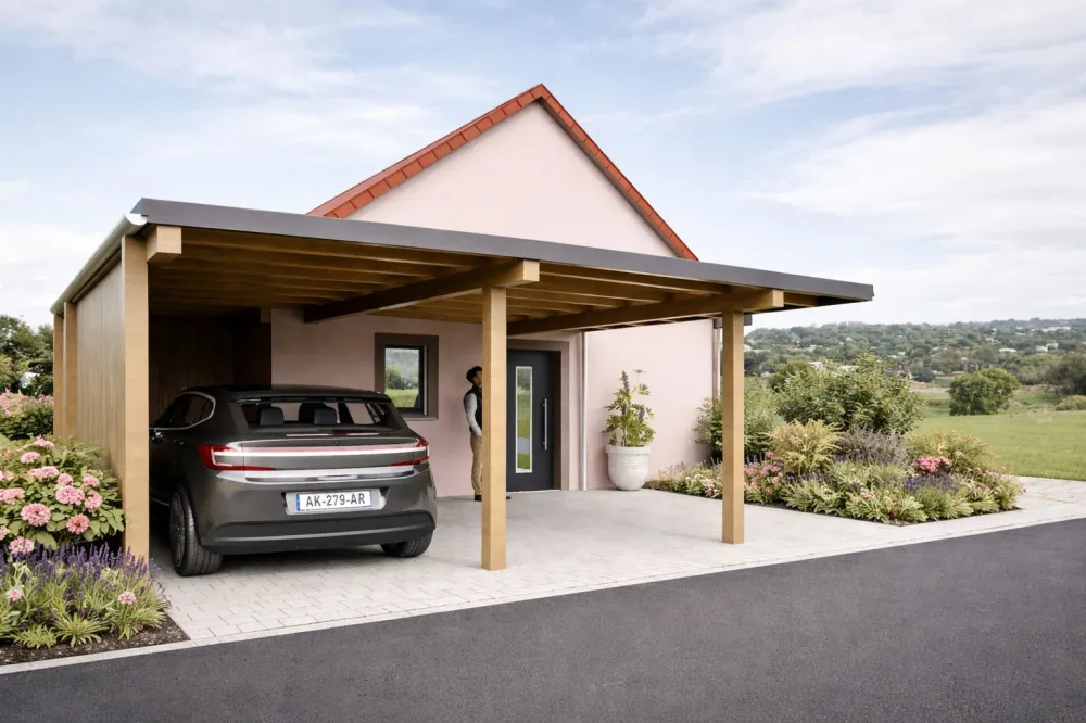 Image du modèle de maison RAKOTOARIVELO_VUE 3_tuiles rouge menuiseries anthracite