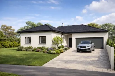 Image du modèle de maison TRAPP_VUE 1 tuiles ardoise