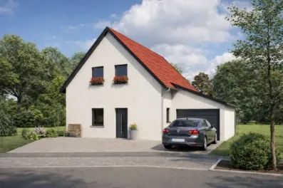 Image du modèle de maison SCHADT_VUE 1_tuiles rouge et menuiseries anthracite