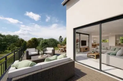 Image du modèle de maison FRITSCH & DEMIR 4 tuiles ardoise