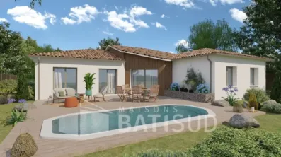Image du modèle de maison maisons-bati-sud-modele-calysta-bois-1