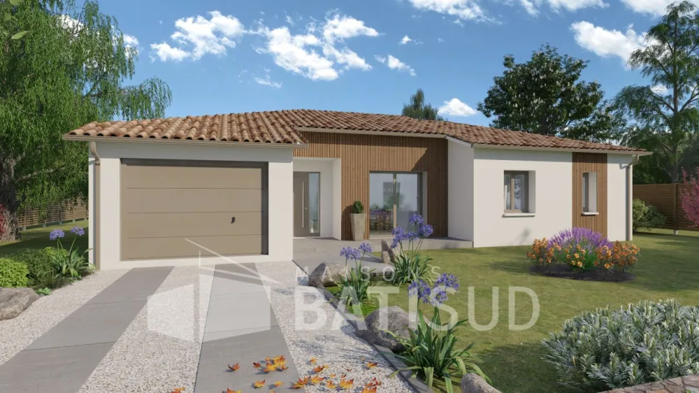 Image du modèle de maison CALYSTA BOIS