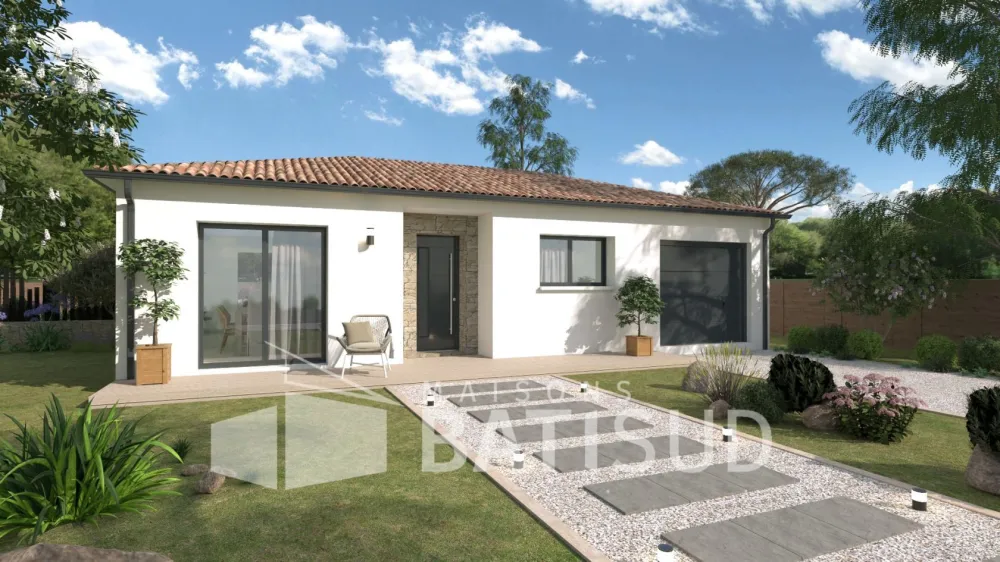 Image du modèle de maison LINEA PIERRE