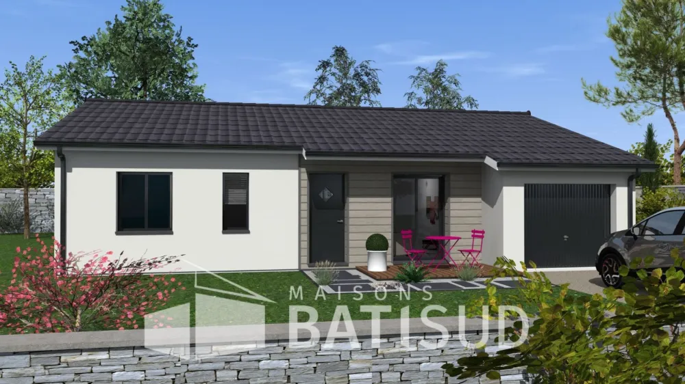 Image du modèle de maison OXANE TUILES NOIRES