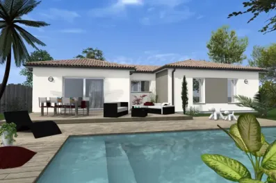 Image du modèle de maison melody classique vue arriere