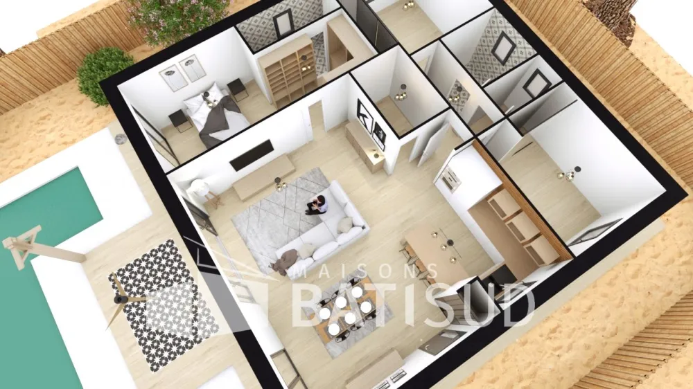 Image du modèle de maison Diapositive5