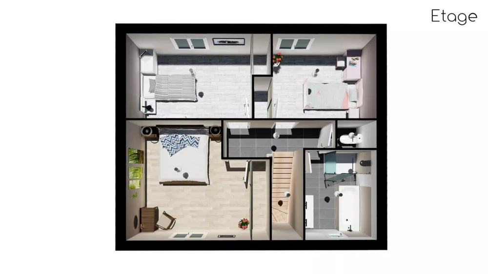 Image du modèle de maison Design_étage