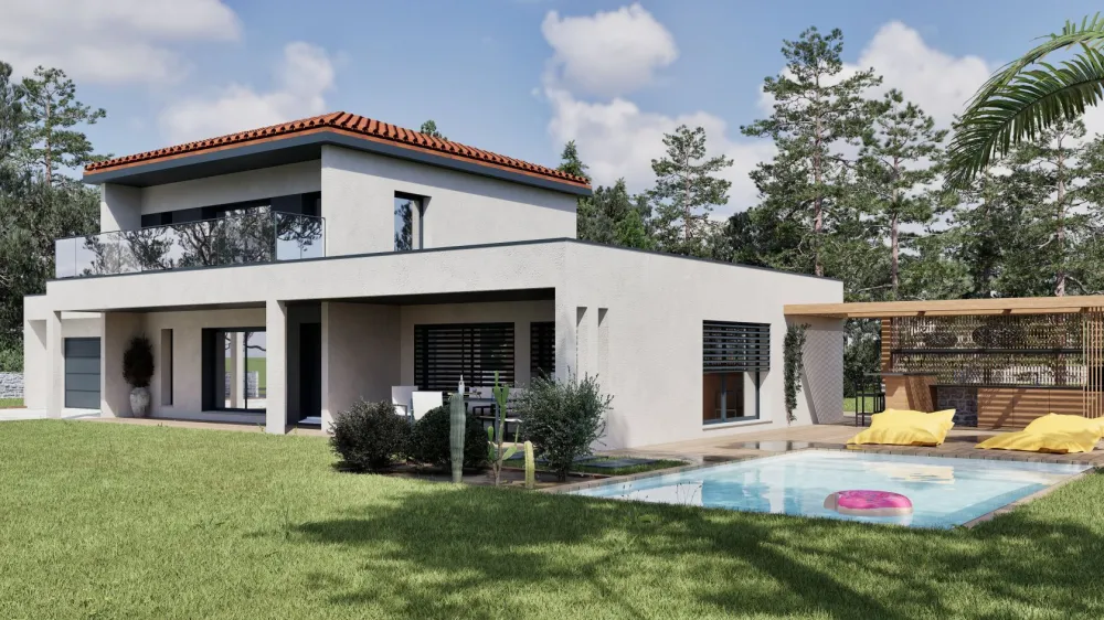 Image du modèle de maison Très ensolleillé 2