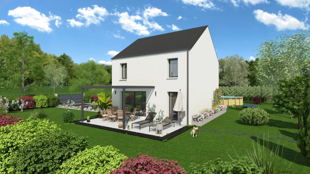 Image du modèle de maison MB OPTIMA 90 R+1 AR 35