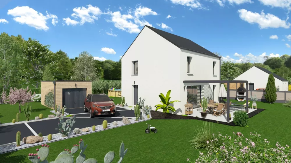 Image du modèle de maison MB OPTIMA 90 R+1 AV 35