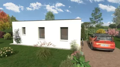 Image du modèle de maison OPTIMA 60 ss GGE Toit plat pers AV