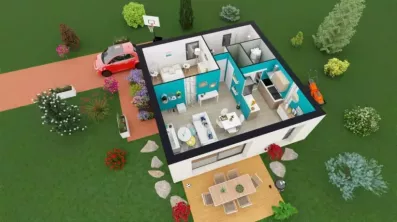 Image du modèle de maison OPTIMA 50 sans garage