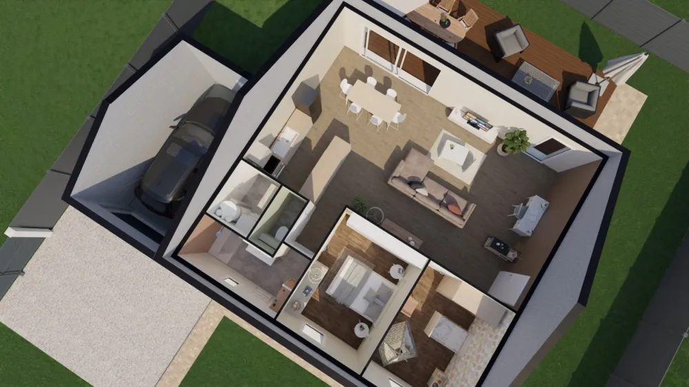 Image du modèle de maison 80 3 ch