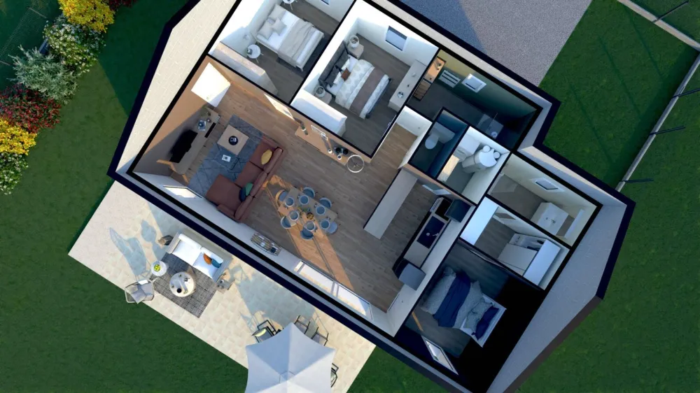 Image du modèle de maison 88 ds