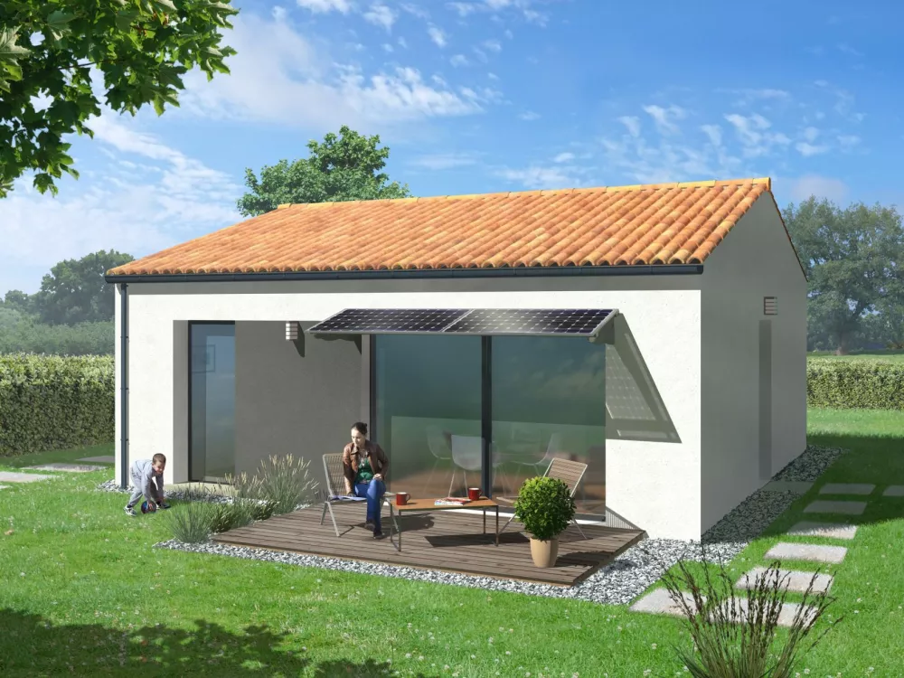 Image du modèle de maison opt 50 romane 17° HD