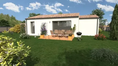 Image du modèle de maison OPTIMA 60 av gge TUILES 17 deg pers AR