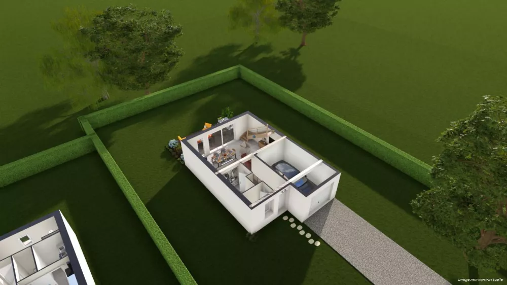 Image du modèle de maison EXTENSO AXO RDC