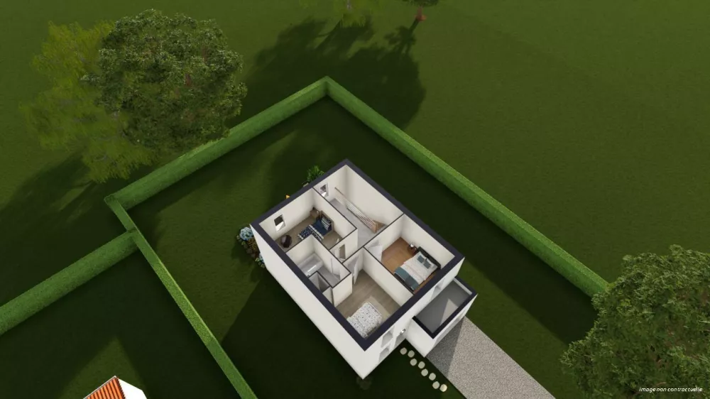 Image du modèle de maison EXTENSO AXO ETAGE