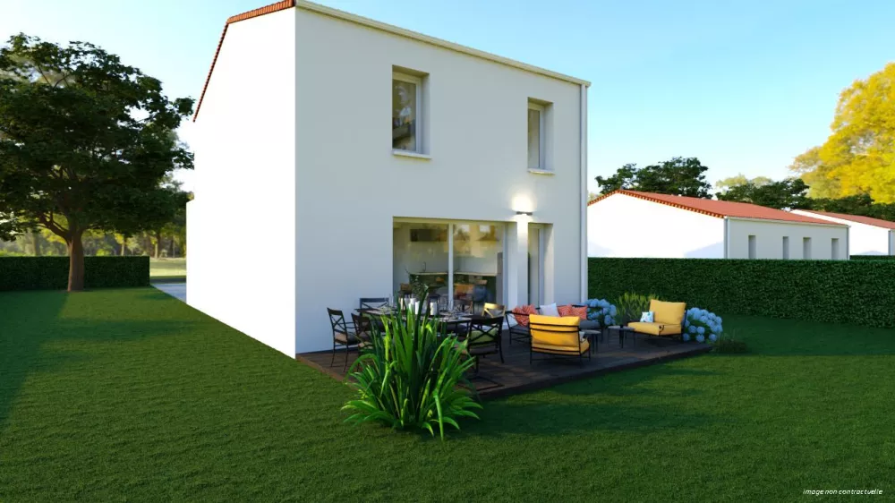 Image du modèle de maison EXTENSO FACADE ARRIERE