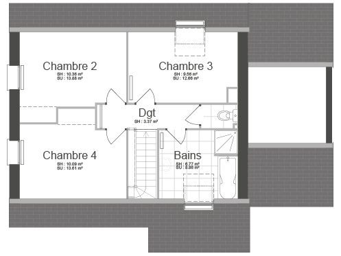 Image du modèle de maison 10-equilibre-23-etage