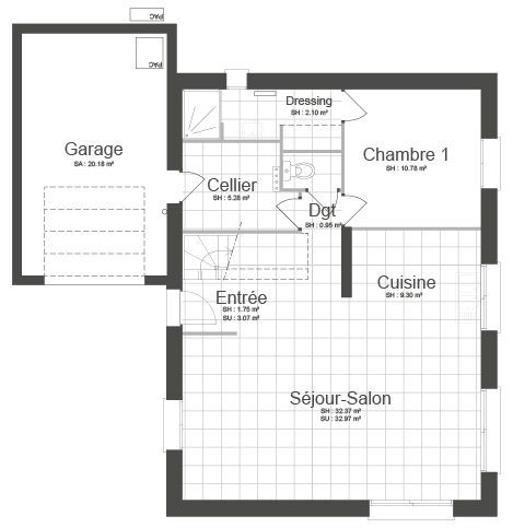 Image du modèle de maison 15-equilibre-23-RDC