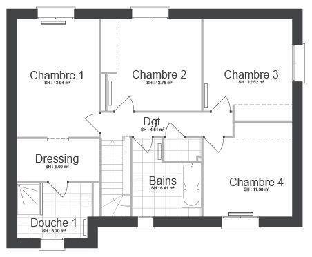 Image du modèle de maison 16-equilibre-23-etage
