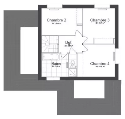 Image du modèle de maison 21-equilibre-23-etage