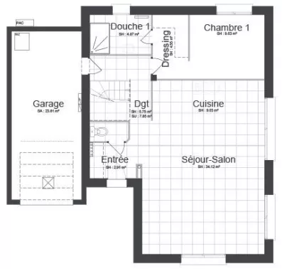 Image du modèle de maison 21-equilibre-23-RDC