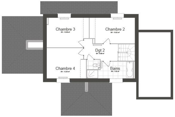 Image du modèle de maison 29-equilibre-23-etage