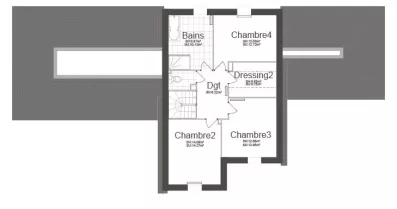 Image du modèle de maison 31-equilibre-23-etage