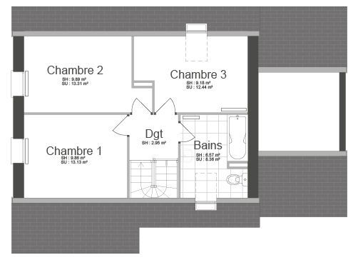 Image du modèle de maison 05-equilibre-23-etage