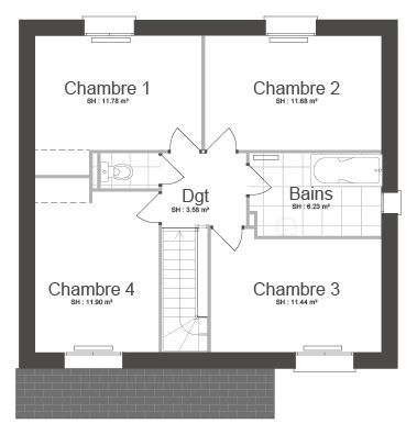 Image du modèle de maison 06-equilibre-23-etage