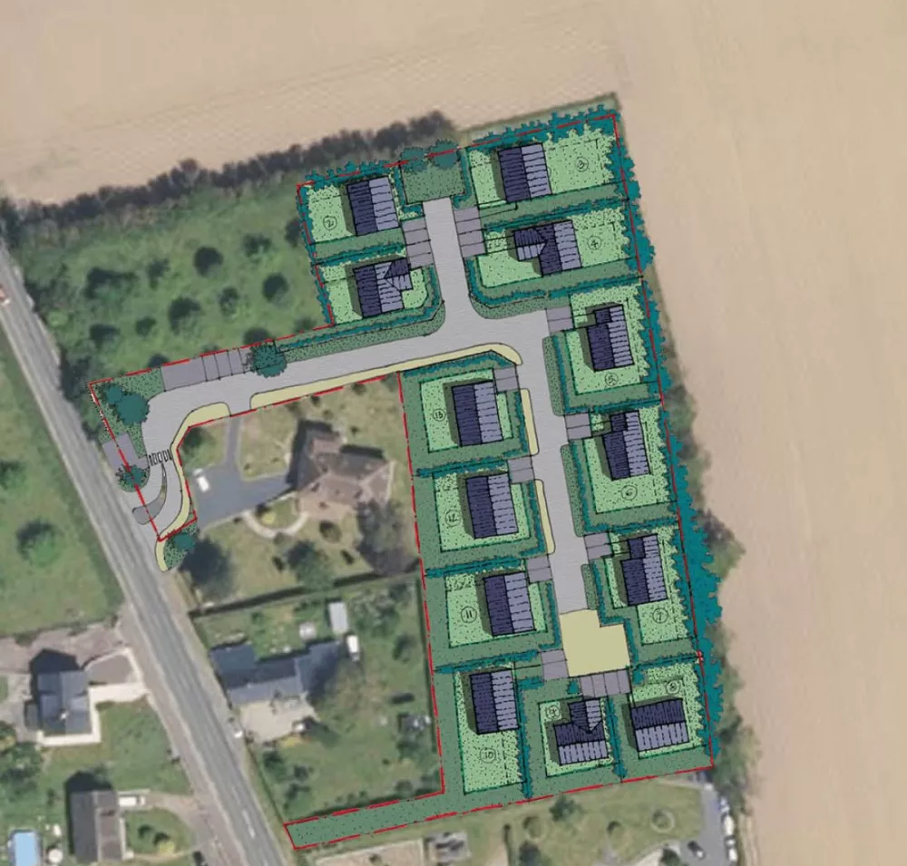 Image du terrain Terrain à bâtir de 541 m² à ELLON (14)