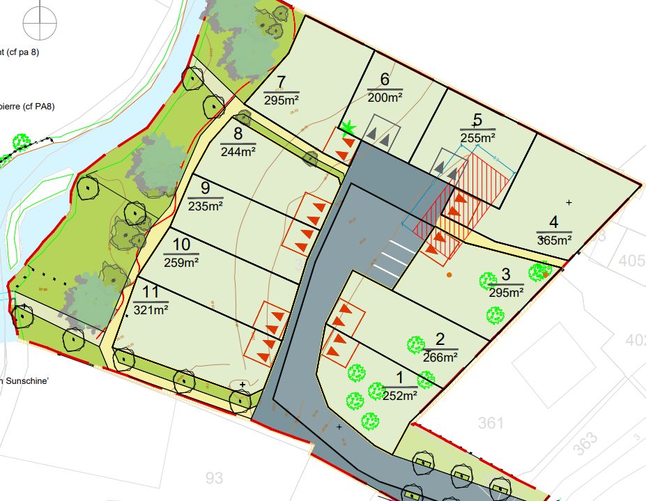 Image du terrain Terrain à bâtir de 266 m² à AIRAN (14)