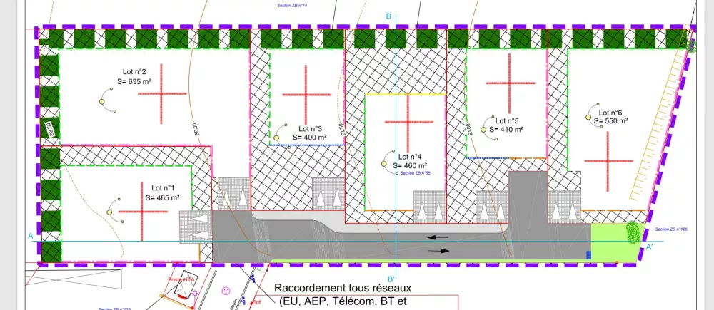 Image du terrain Terrain à bâtir de 460 m² à CREULLY (14)