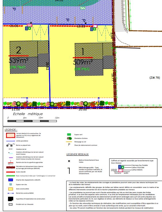 Image du terrain Terrain à bâtir de 509 m² à AIRAN (14)