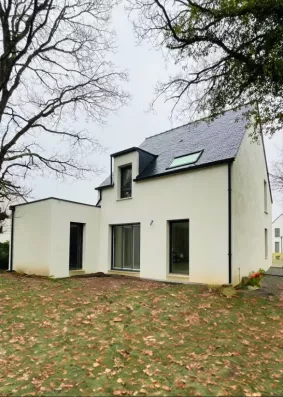 Image du modèle de maison arrière 