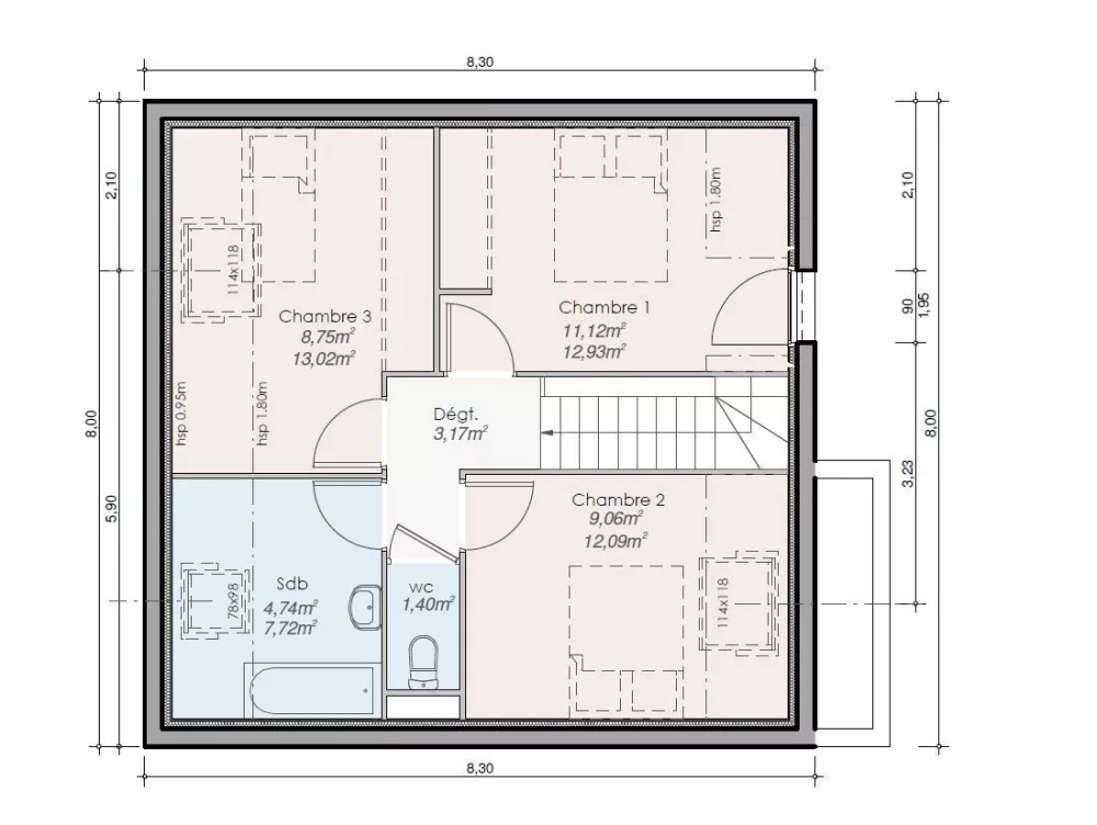 Image du modèle de maison Capture HAUTEVILLE 3