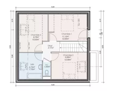 Image du modèle de maison Capture HAUTEVILLE 3