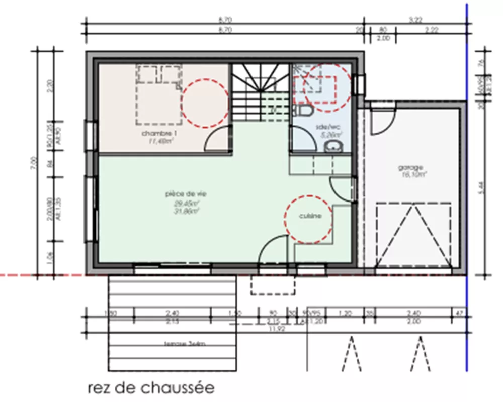 Image du modèle de maison PLAN RDC LE GOFF