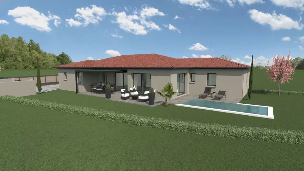 Image du terrain Terrain à bâtir de 652 m² à LENTILLY (69)