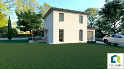 Image du modèle de maison R+1 3CH 90m² EXT 1