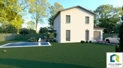 Image du modèle de maison R+1 3CH 90m² EXT 2