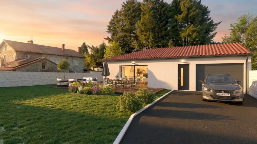 Image du modèle de maison Façade Sud - 2 (1)