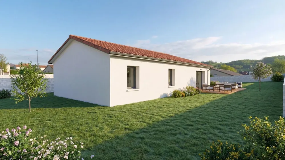 Image du modèle de maison Façade Ouest