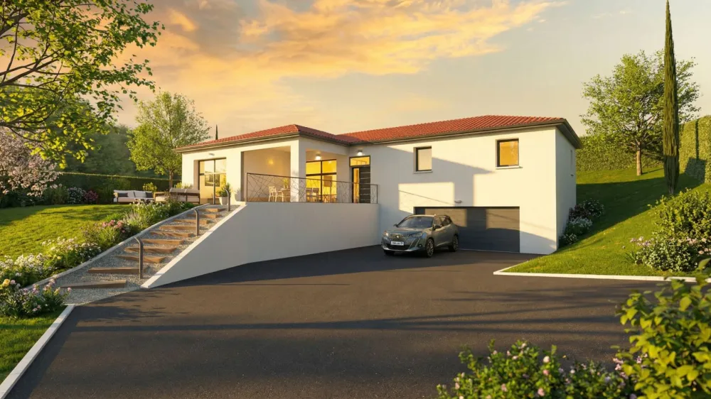 Image du modèle de maison Façade Nord-Est - 2 (1)